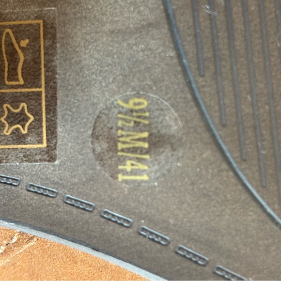 LUCKY BRAND Sz 9.5 Vennia Slip-On Almond Toe Stacked Heel Suede Booties NEW - Picture 10 of 10